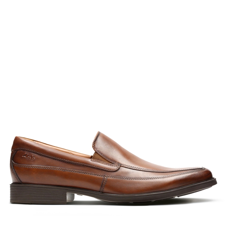 Tilden Free Clarks Dunkelbraunes Leder