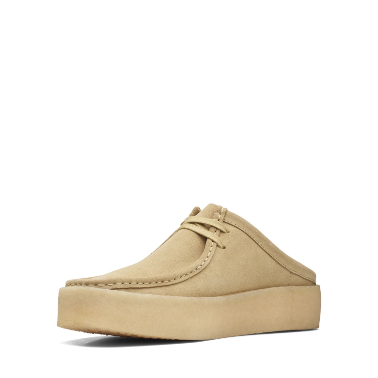 Wallabee Cup Lo Clarks Ahorn Sde Wlined