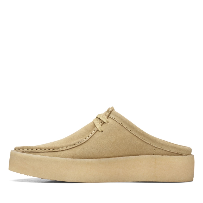 Wallabee Cup Lo Clarks Ahorn Sde Wlined