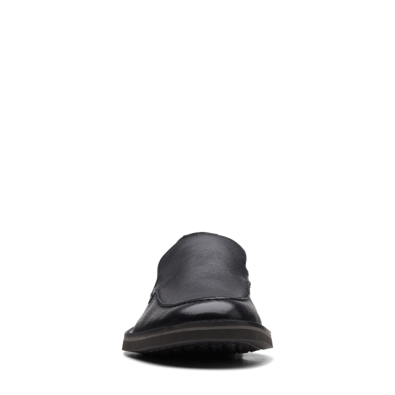 Clarks Atticuslt Edge Schwarzes Leder