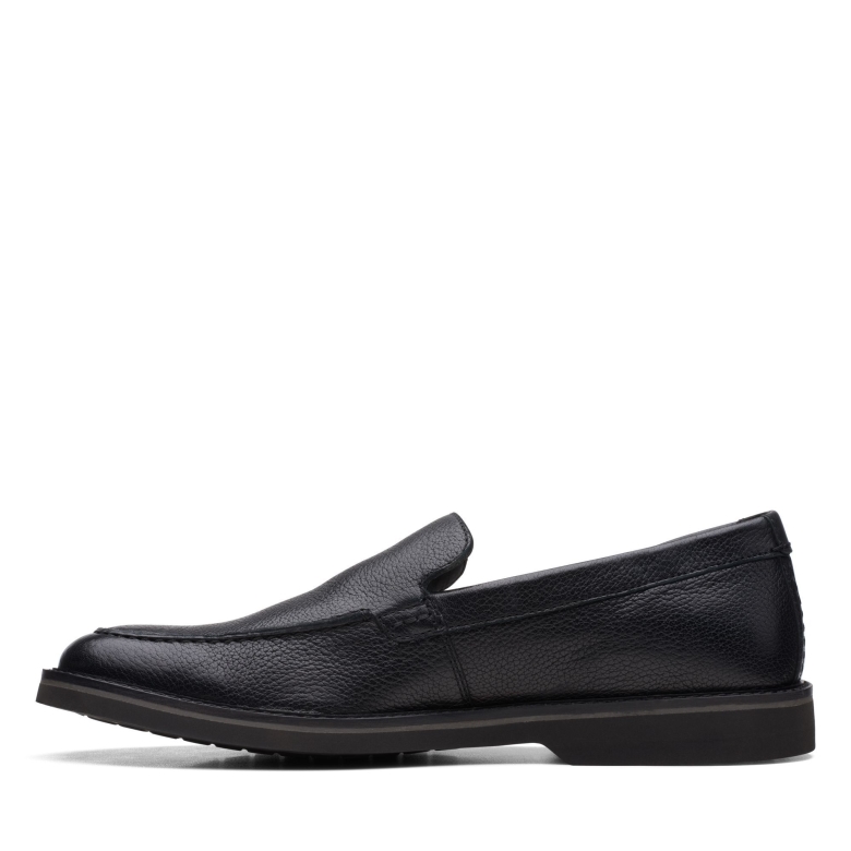 Clarks Atticuslt Edge Schwarzes Leder