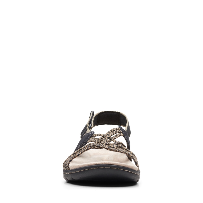 Clarks Amanda Ease Schwarze Kombi