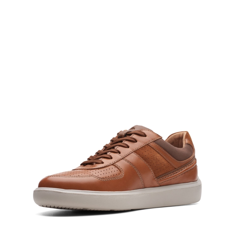 Clarks Dunkelbraunes Kombi-cambro-rennen
