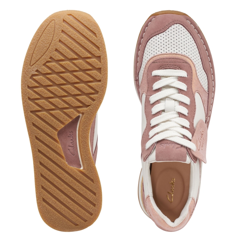 Craft Run Tor Clarks Mauve Combi