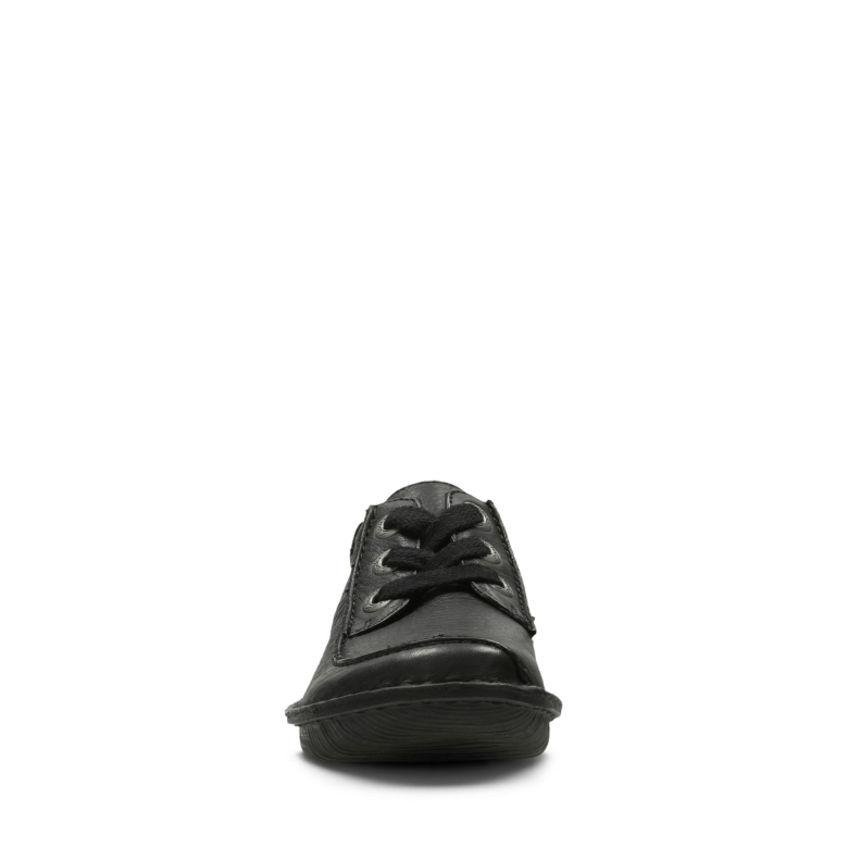 Schwarzes Leder Fun Ny Dream Clarks