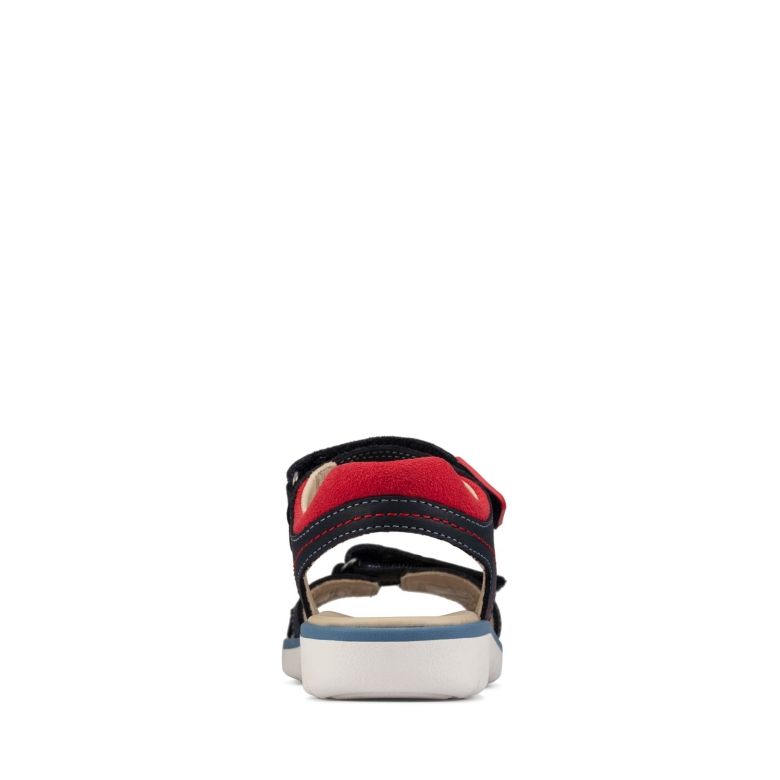 Clarks Roam Surf T Marineblaues Leder