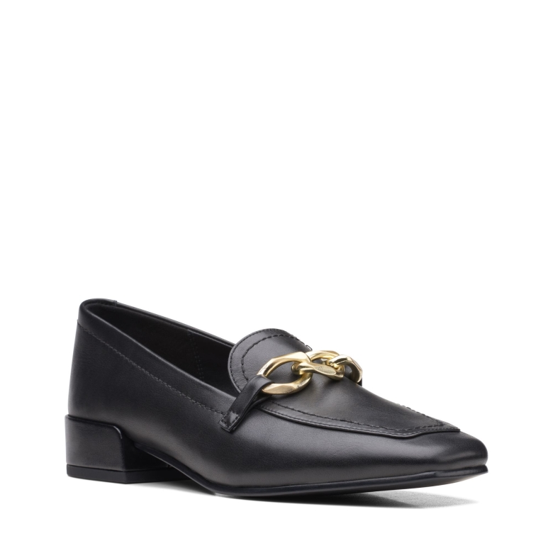Seren 30-stufen-clarks Aus Schwarzem Leder