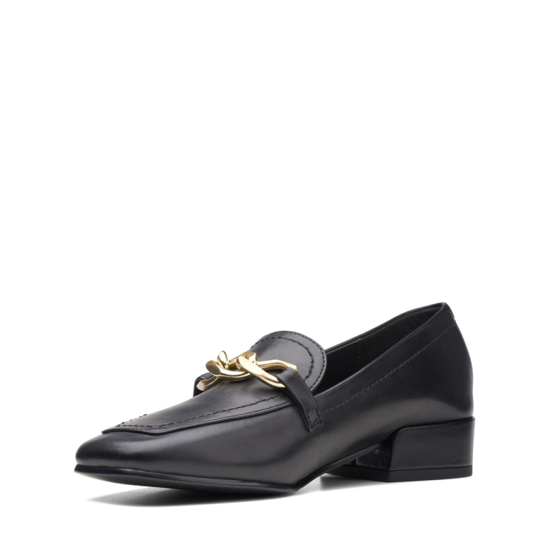 Seren 30-stufen-clarks Aus Schwarzem Leder