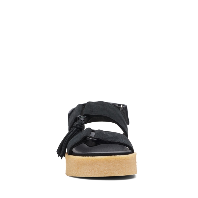 Crêpe Sndl Clarks Schwarz Kombi