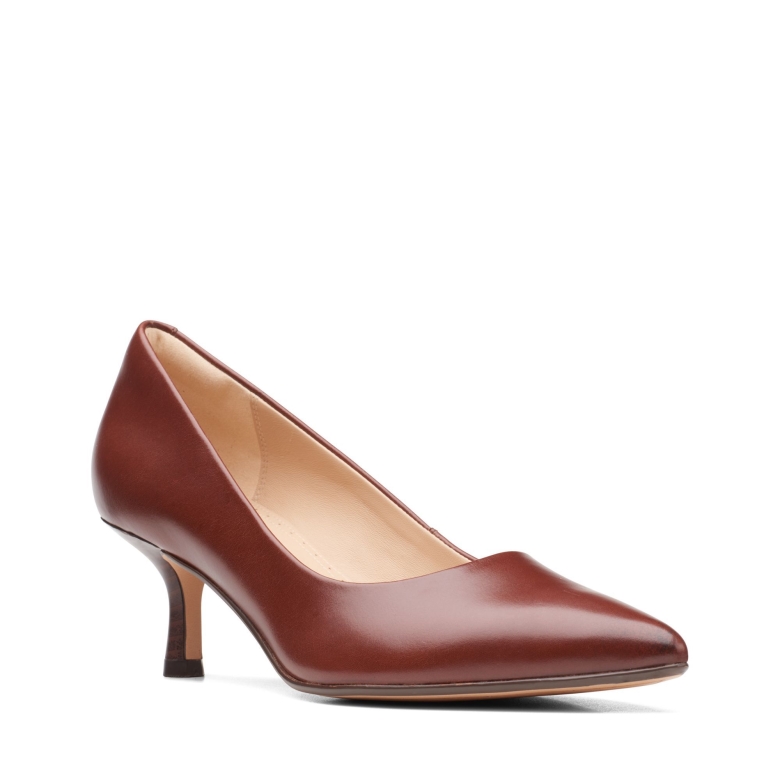 Clarks Violet 55 Rae British Tan Lea