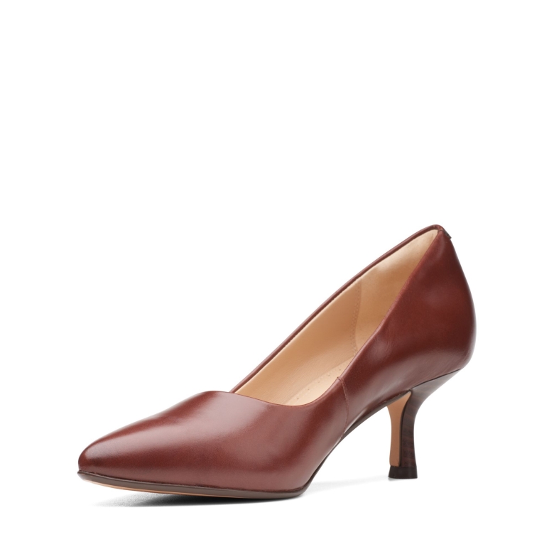 Clarks Violet 55 Rae British Tan Lea