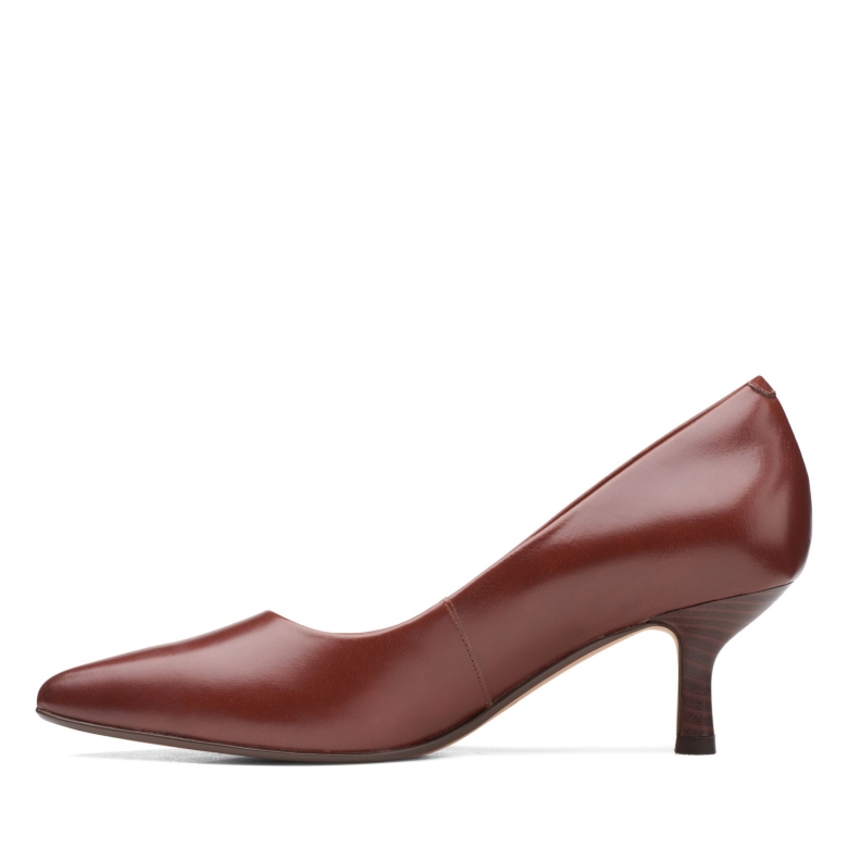 Clarks Violet 55 Rae British Tan Lea
