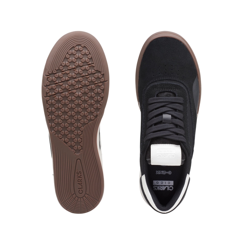 Black Clarks Cica-Spitze O