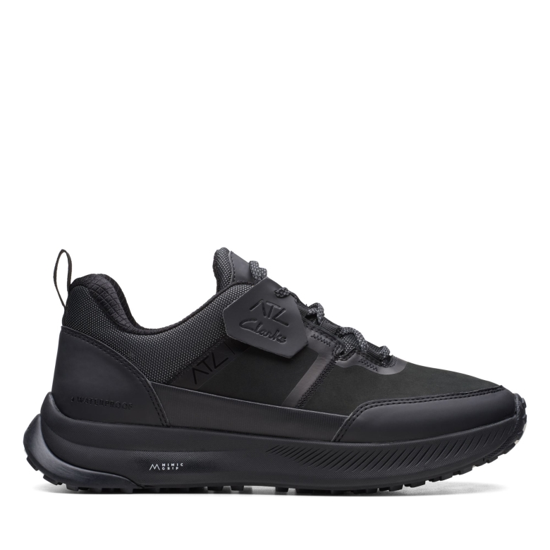 Schwarz Nubuk Atlraillacewp Clarks