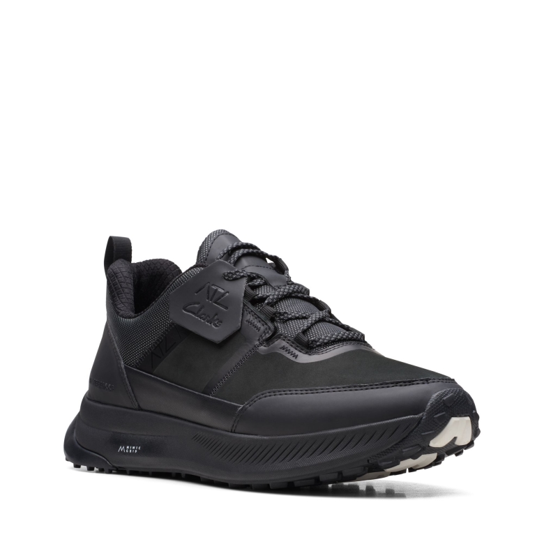 Schwarz Nubuk Atlraillacewp Clarks