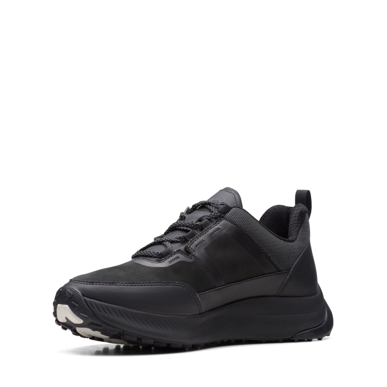 Schwarz Nubuk Atlraillacewp Clarks