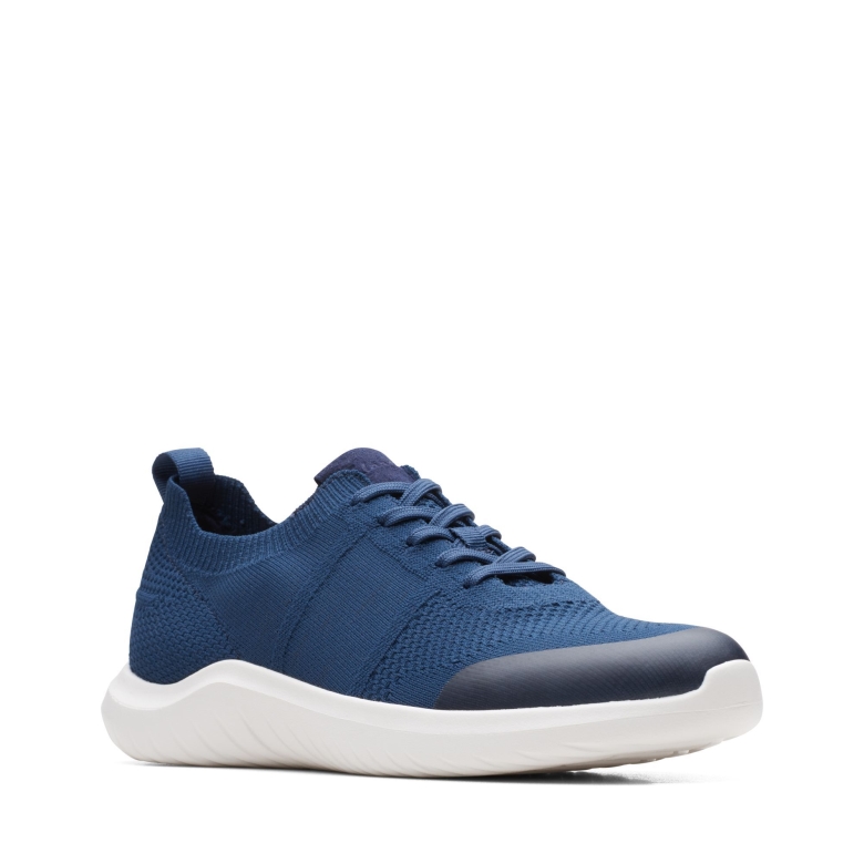 Marineblaue Clarks-nova-lite-spitze Aus Strick