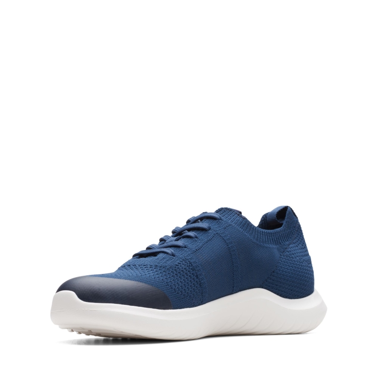 Marineblaue Clarks-nova-lite-spitze Aus Strick
