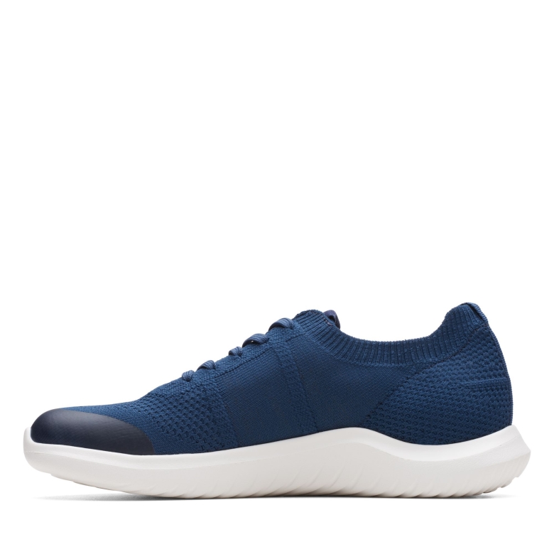 Marineblaue Clarks-nova-lite-spitze Aus Strick