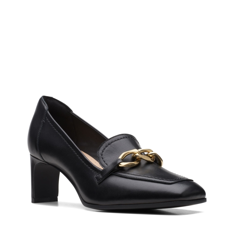 Clarks Black Interest Seren 55 Trim