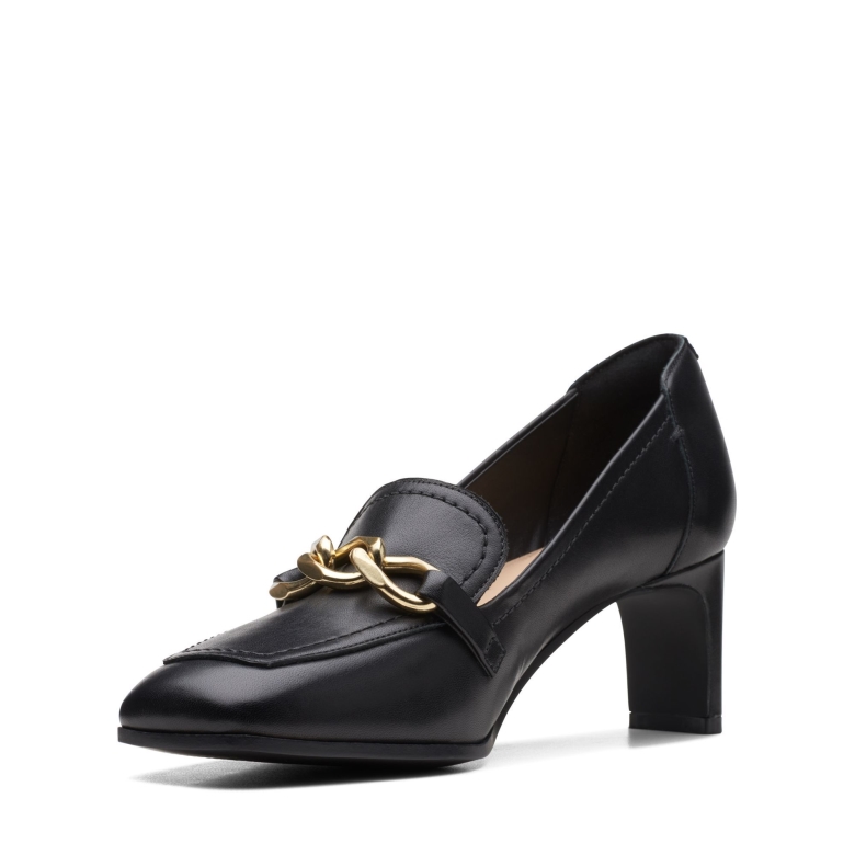 Clarks Black Interest Seren 55 Trim