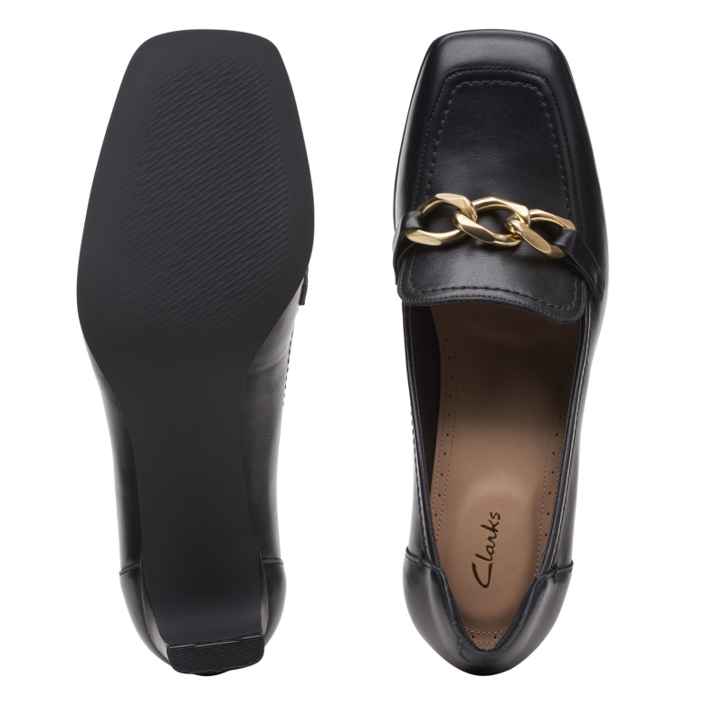 Clarks Black Interest Seren 55 Trim