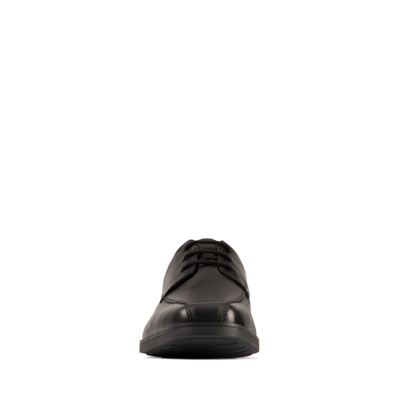 Scala Step Y Schwarzes Leder Clarks