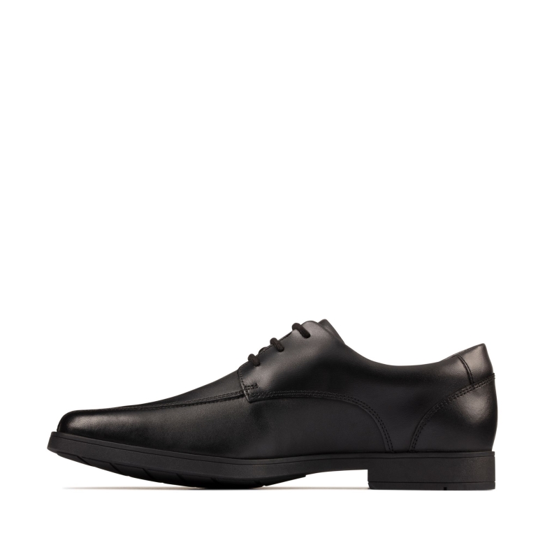Scala Step Y Schwarzes Leder Clarks