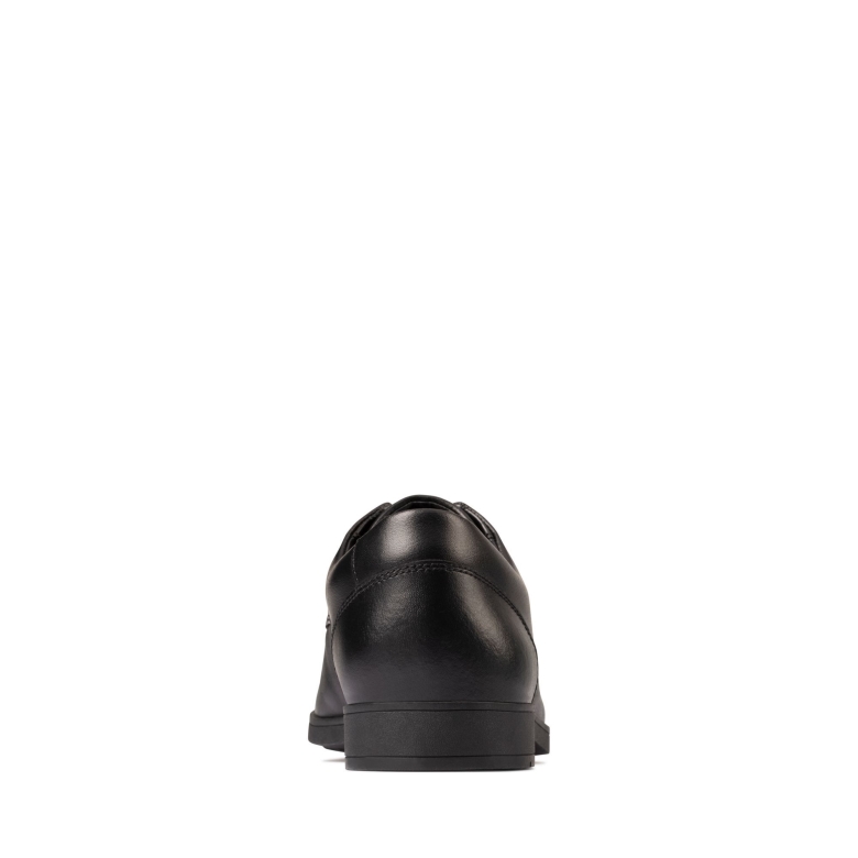 Scala Step Y Schwarzes Leder Clarks
