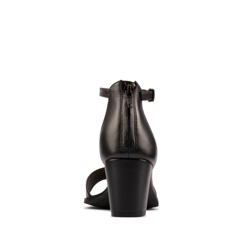 Kayl 60 2 Teil Clarks Schwarzes Leder