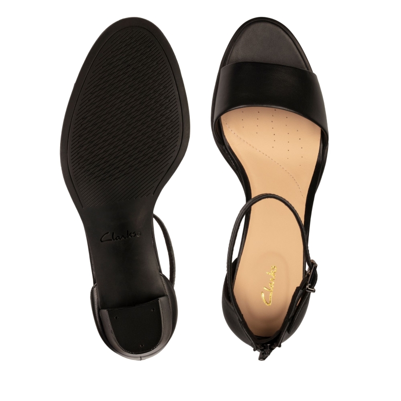 Kayl 60 2 Teil Clarks Schwarzes Leder