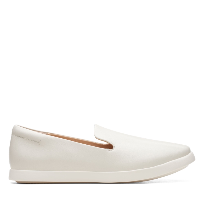 Ace Lite Lo Clarks Weißes Leder