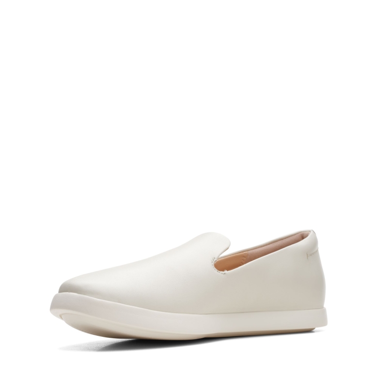 Ace Lite Lo Clarks Weißes Leder