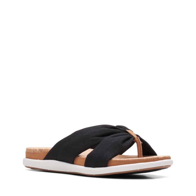 Black Clarks Eliza Shore
