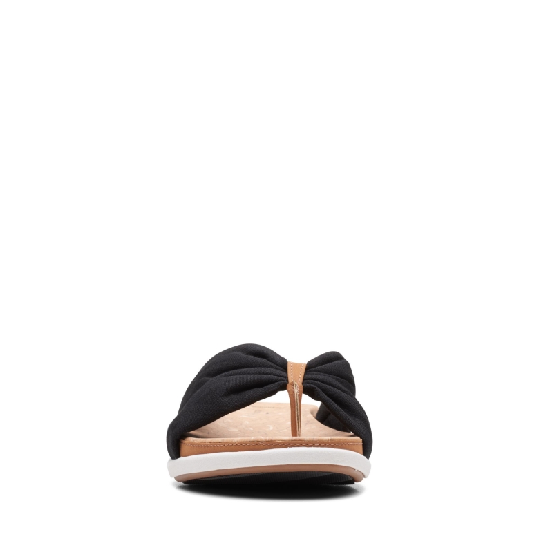 Black Clarks Eliza Shore