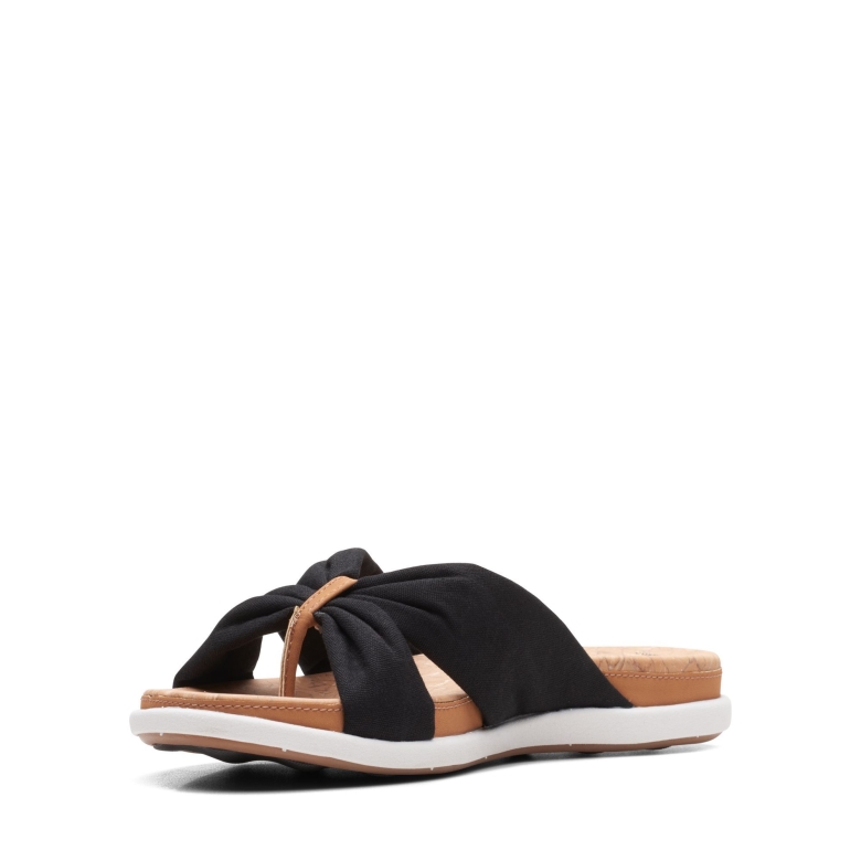 Black Clarks Eliza Shore