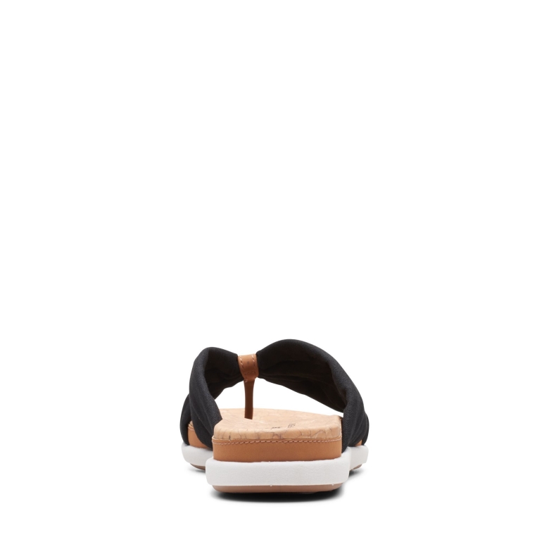 Black Clarks Eliza Shore