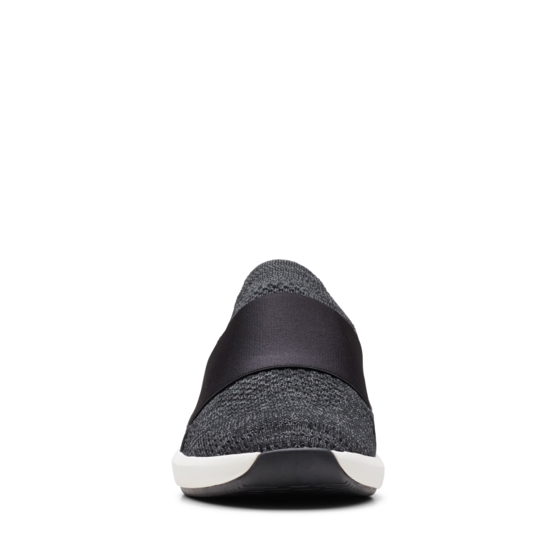 Clarks Un Rio Knit Schwarz Gestrickt