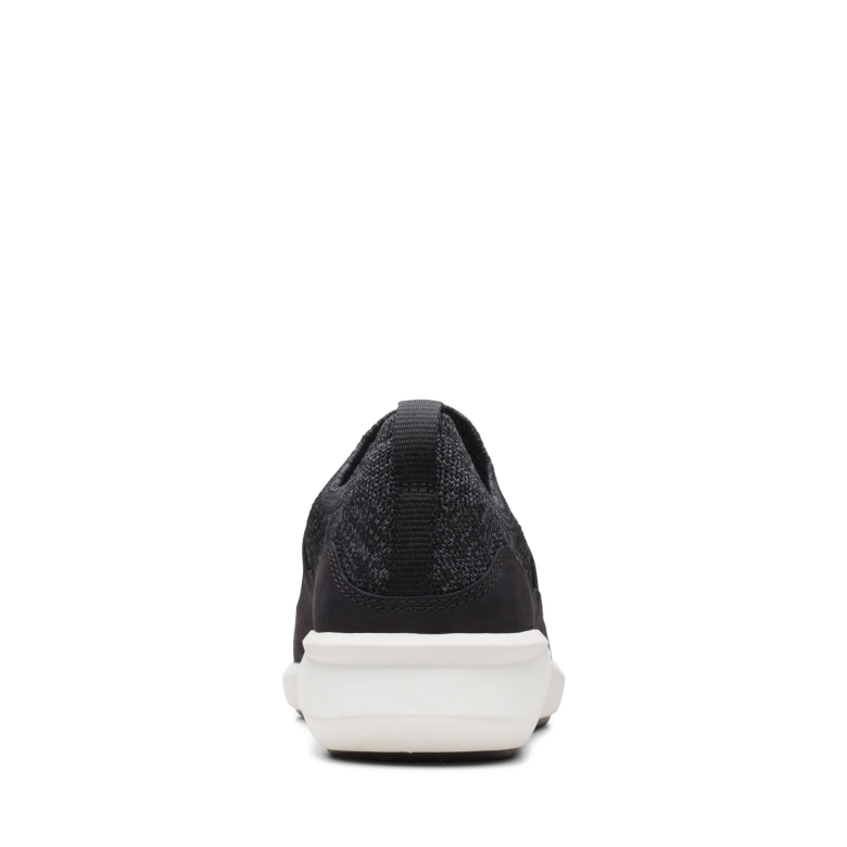 Clarks Un Rio Knit Schwarz Gestrickt