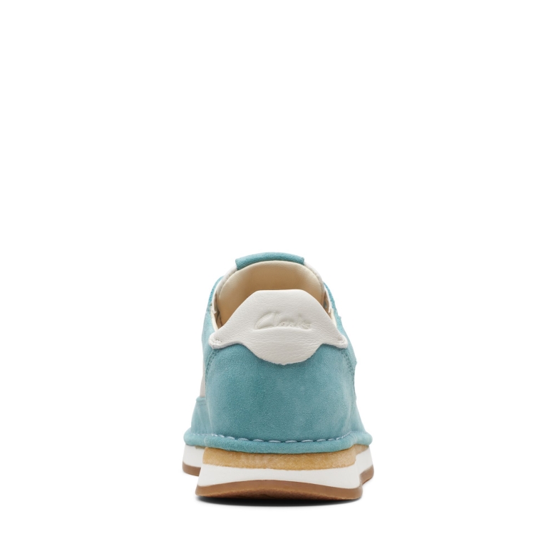 Clarks Craft Run Lace Türkis Kombi