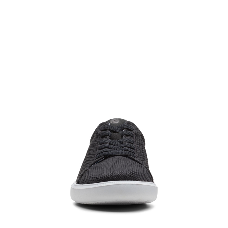 Clarks Schwarzes Textil Cambro Low