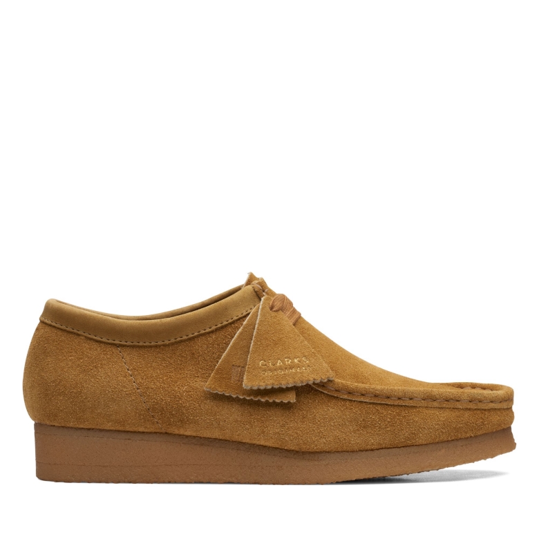 Wallabee Eiche Haariges Wildleder Clarks