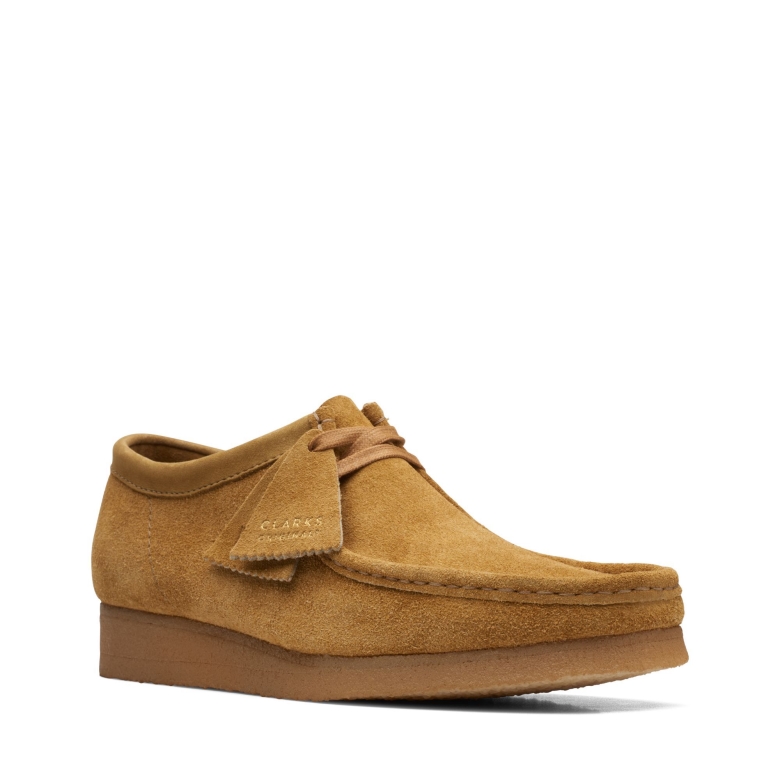 Wallabee Eiche Haariges Wildleder Clarks