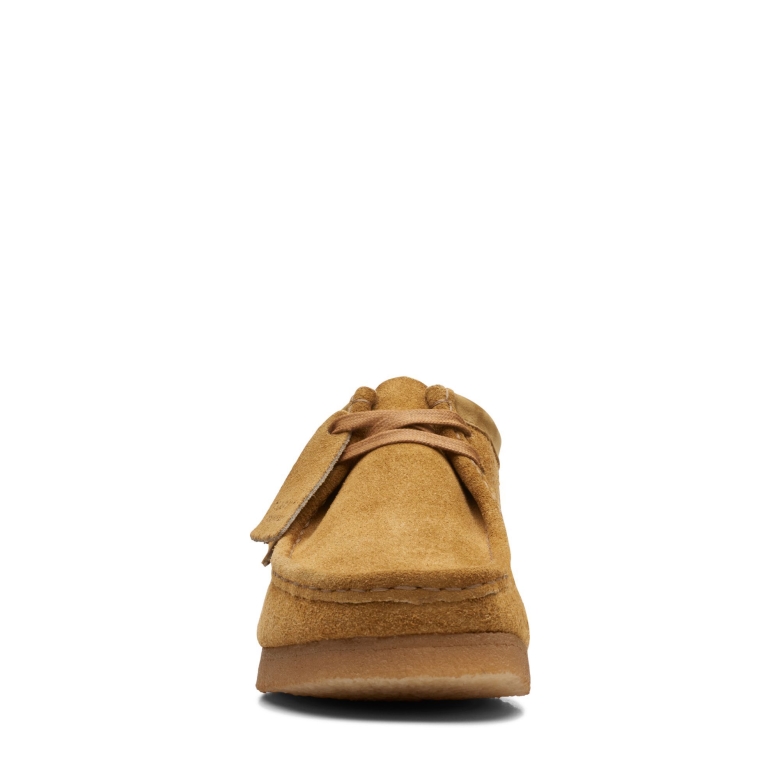 Wallabee Eiche Haariges Wildleder Clarks