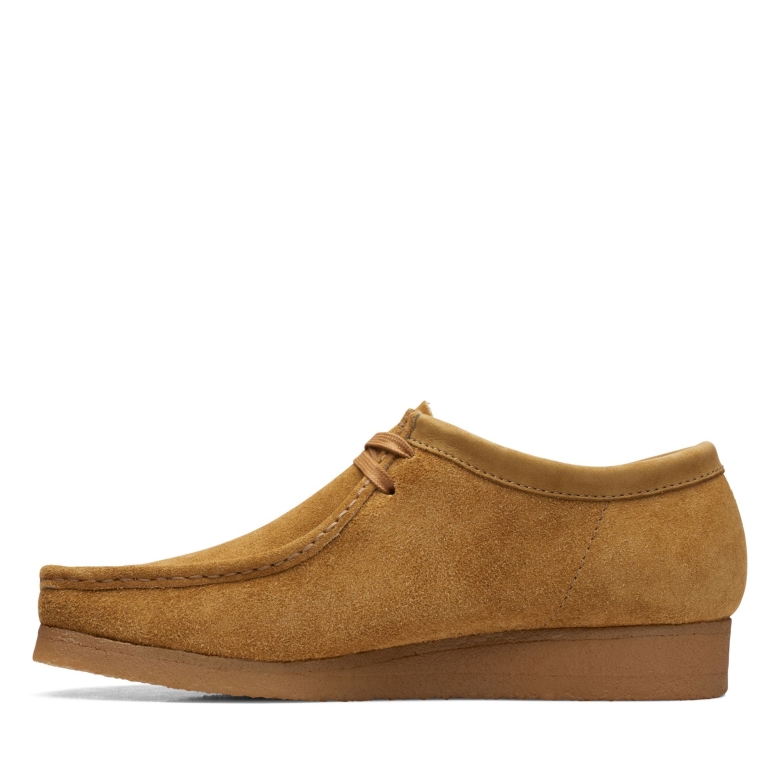 Wallabee Eiche Haariges Wildleder Clarks