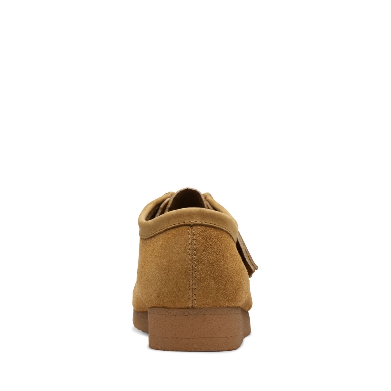 Wallabee Eiche Haariges Wildleder Clarks