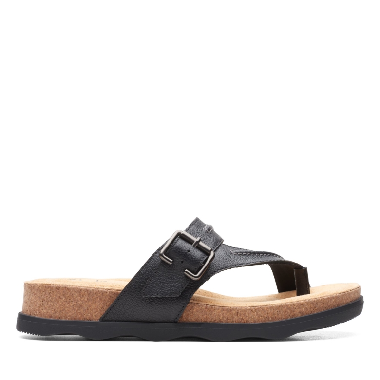 Brynn Madi Clarks Schwarzes Leder