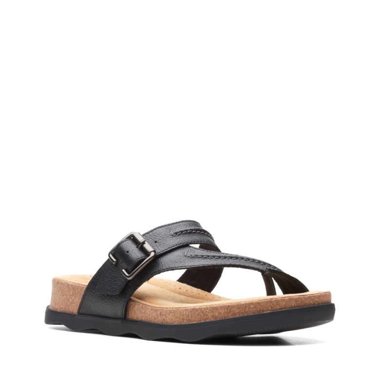 Brynn Madi Clarks Schwarzes Leder