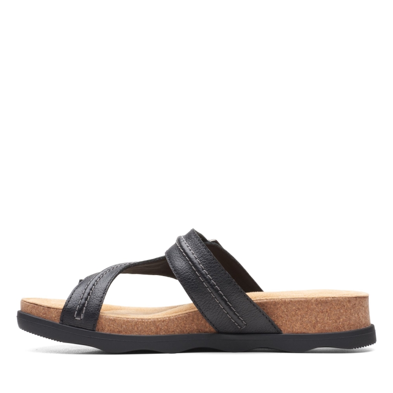 Brynn Madi Clarks Schwarzes Leder