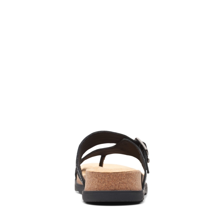 Brynn Madi Clarks Schwarzes Leder